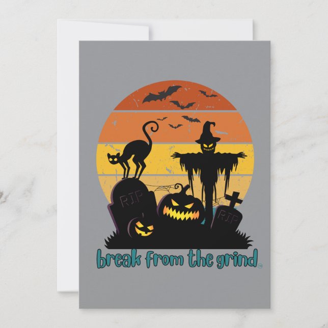 Invitation Spooky Sunset (Devant)