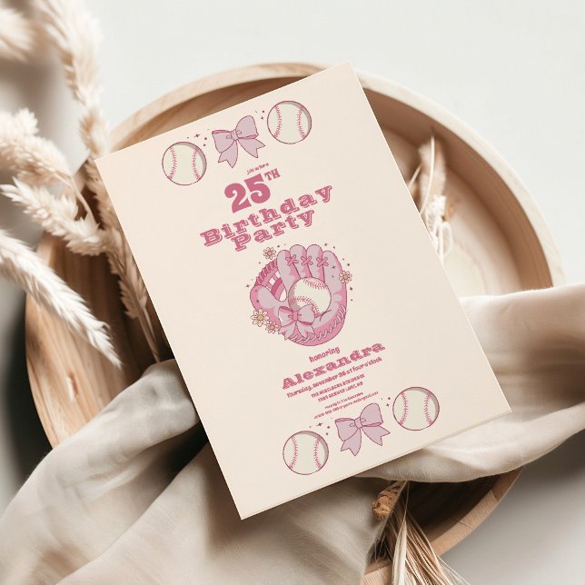 Invitation Sports Baseball fête d'anniversaire (Créateur téléchargé)