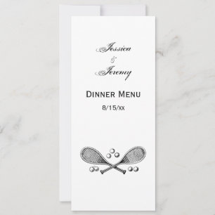 Invitation Sports Vintage Croisé Tennis Racquet Tennis Balls