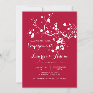 Invitation Spring Blossoms