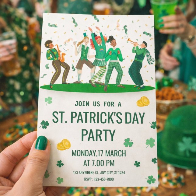 Invitation St. Patrick’s Day Party (St. Patrick’s Day Party Invitation)