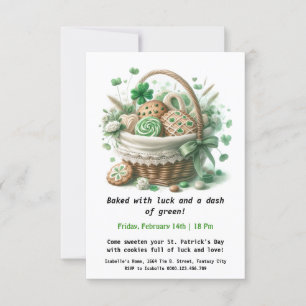 Invitation St. Patrick's Day Cookies - Sweet Luck & Love