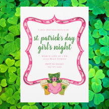 St Patrick's Day Fille's Night