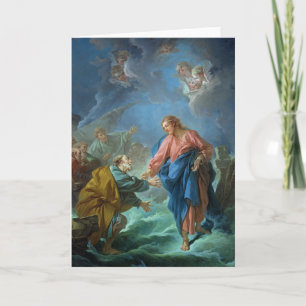 Invitation St. Peter est invité à marcher sur l'eau, 1766