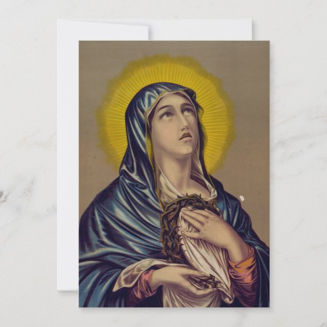 Invitation Stabat Mater Notre Dame des Douleurs (Devant)