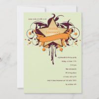 Invitation Star Grunge