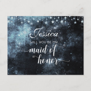 Invitation Star Struck Celestial Serez-vous ma servante d'hon