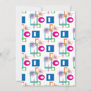 Invitation Starburst Geometric