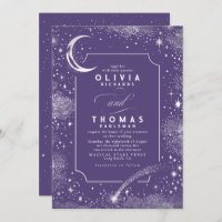 Starry Night Moon Tir Star Celestial Mariage