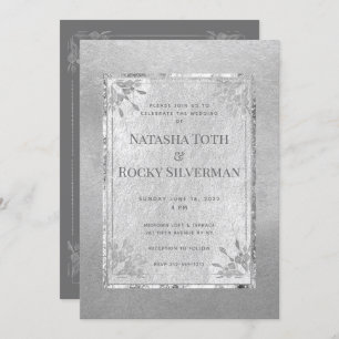 Invitation Sterling Silver Affair Mariage & Parti