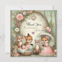 Stickers Merci baby shower