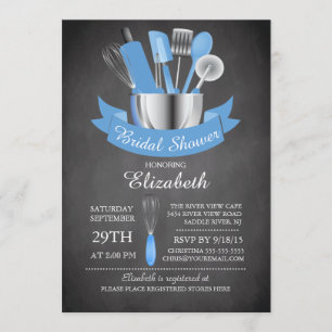 Invitation Stock Chalkboard moderne La Fête des mariées de cu
