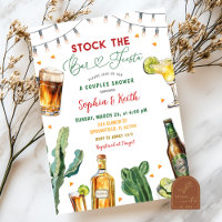 Stock mexicain Bar Fiesta Couples Shower Party