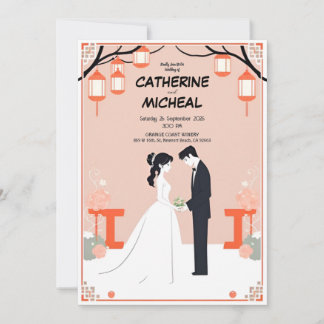 Invitation Studio Personnalisé Ghibli Invite Mariage