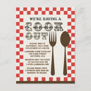 Invitation Style de cuisine Vintage