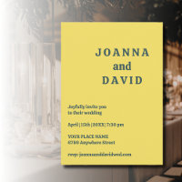 Style minimaliste | Mariage de police de machine à