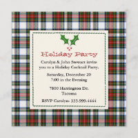 Stylo Stewart Dress Tartan Custom Holiday Party