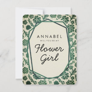 Invitation Succulents Naturel Tu Seras Ma Fille Fleur