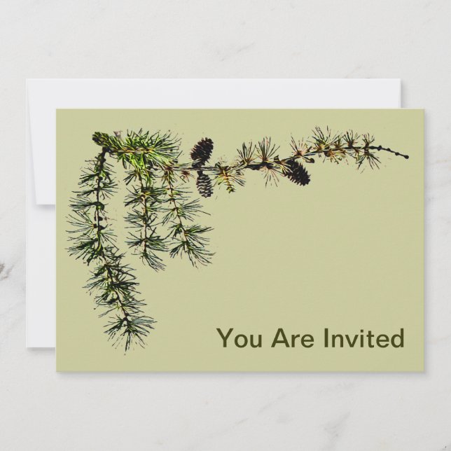 Invitation Succursale des larves (Devant)