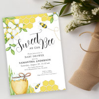 Sucré comme peut être Baby shower de miel