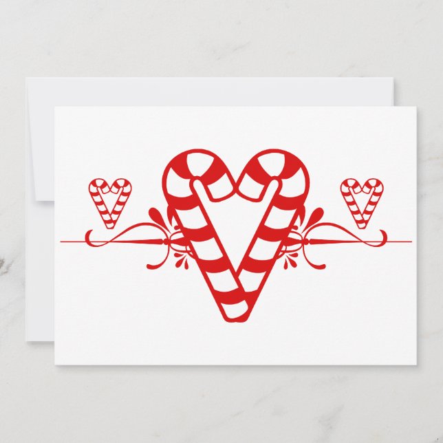 Invitation Sucre de canne Hearts (Devant)