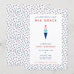 Invitation Sucrée comme une Crème Glacée