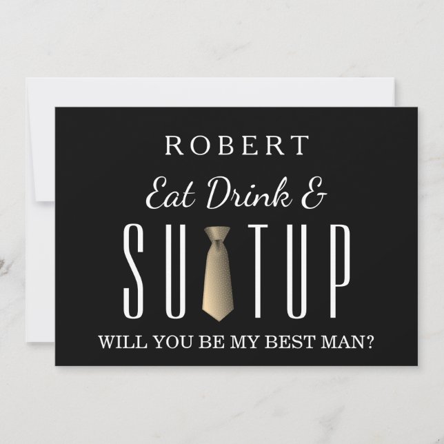 Invitation Suit-up Seras-tu mon marionnettiste ? (Devant)