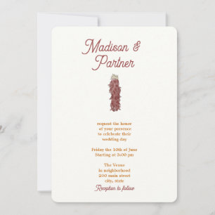 Invitation Suite Mariage Chili