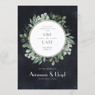 Invitation Suite Mariage de Bouquet verdoyante