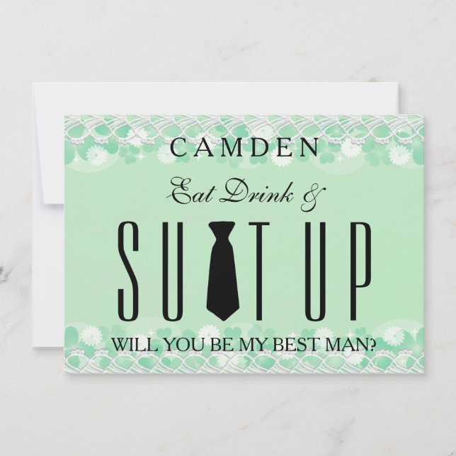 Invitation Suitup Seras-tu mon Bestman (Devant)