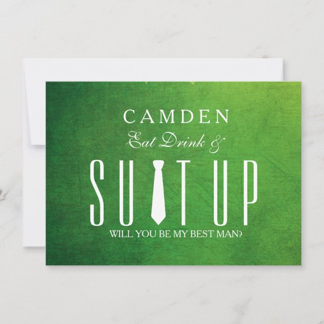 Invitation Suitup Seras-tu mon Bestman (Devant)