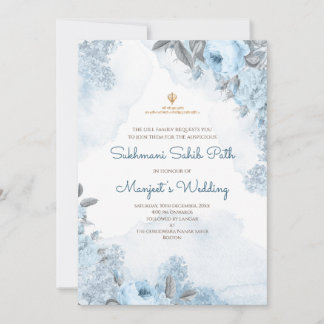 Invitation Sukhmani Sahib Path invite & Akhand Path numérique