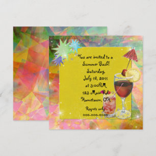 Invitation Summer Bash
