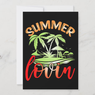 Invitation Summer Lovin Summer Break