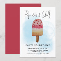 Summer Pop Over & Chill Popsicicle Party Anniversa