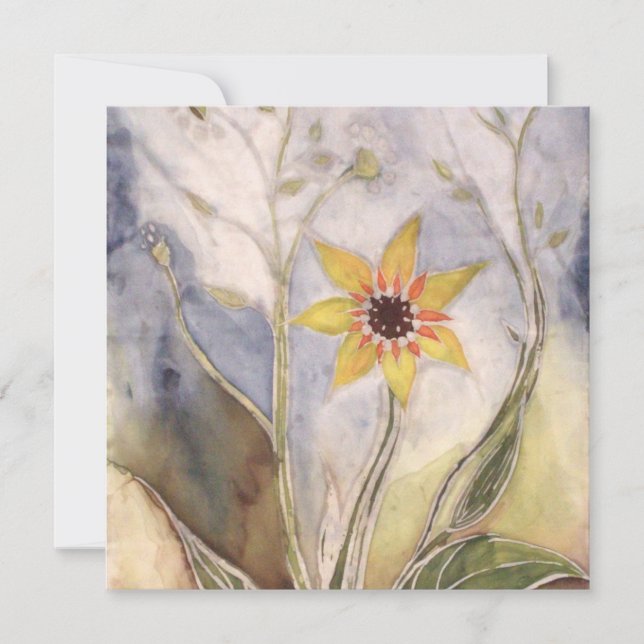 Invitation Sunflower (Devant)