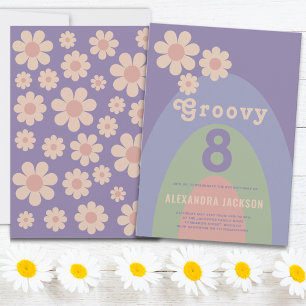 Invitation Super 8 Retro 8e fête d'anniversaire