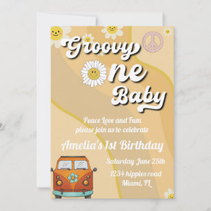 Invitation Super One Baby Birthday invitation, 1er anniversai