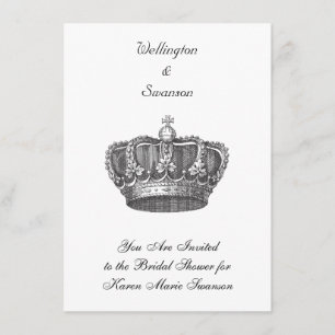 Invitation Superbe Couronne du Vieux Monde