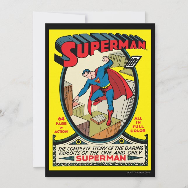 Invitation Superman (histoire complète) (Devant)