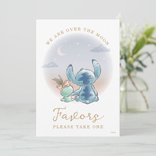 Invitation Sur la Lune - Les faveurs du Baby shower