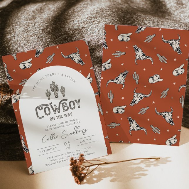 Invitation sur le Baby shower occidental (Créateur téléchargé)