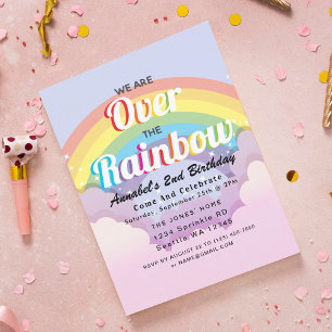 Invitation Sur l'invitation des Anniversaires de enfants arc-