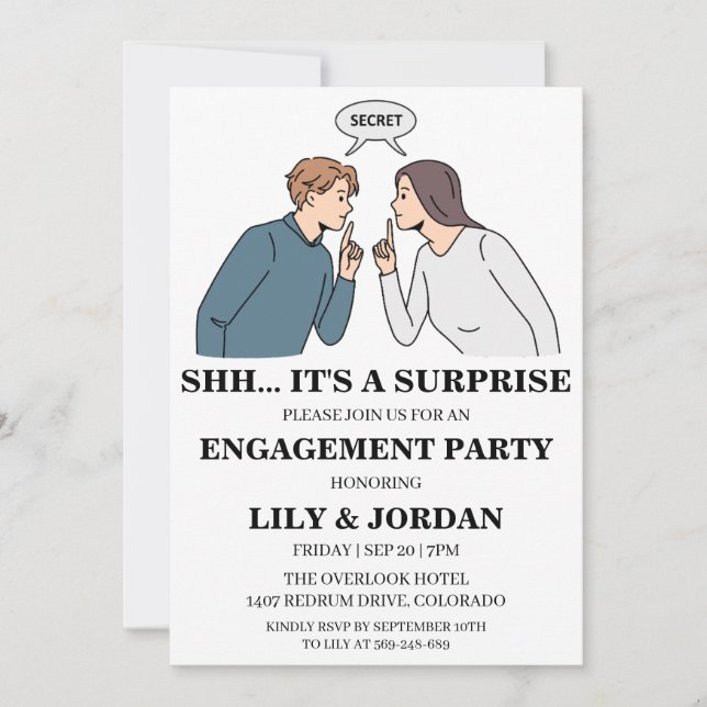invitation surprise (Devant)