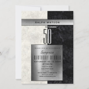 Invitation Surprise 50e anniversaire