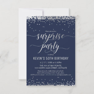 Invitation Surprise Party - Élégant Invitation Arg