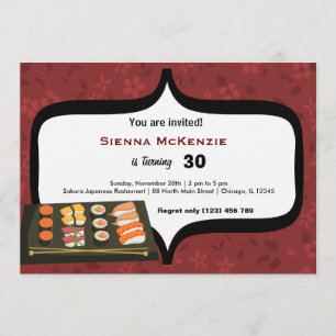 Invitation Sushi