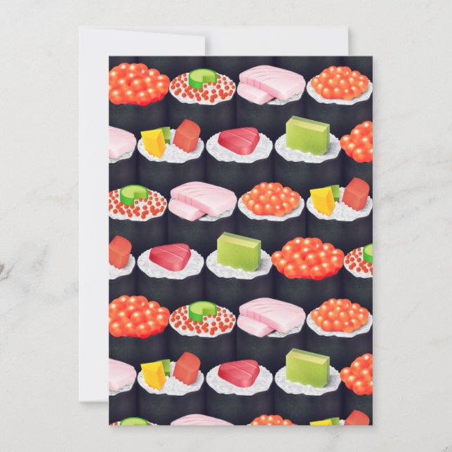 invitation sushi rolls (Devant)