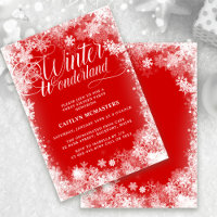 Sweet 16 Party Winter Wonderland Snowflake