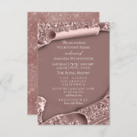 Sweet 16th Birthday Fête des mariées 3D Rose Parti